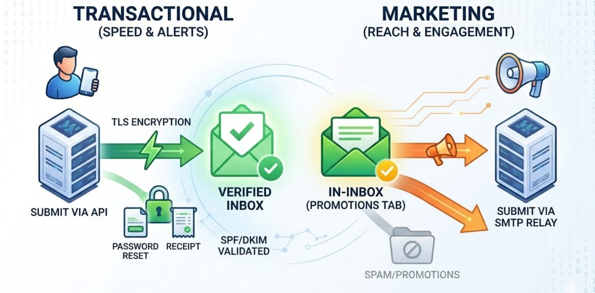 Transactional vs. Marketing Emails: Which Do You Need?"